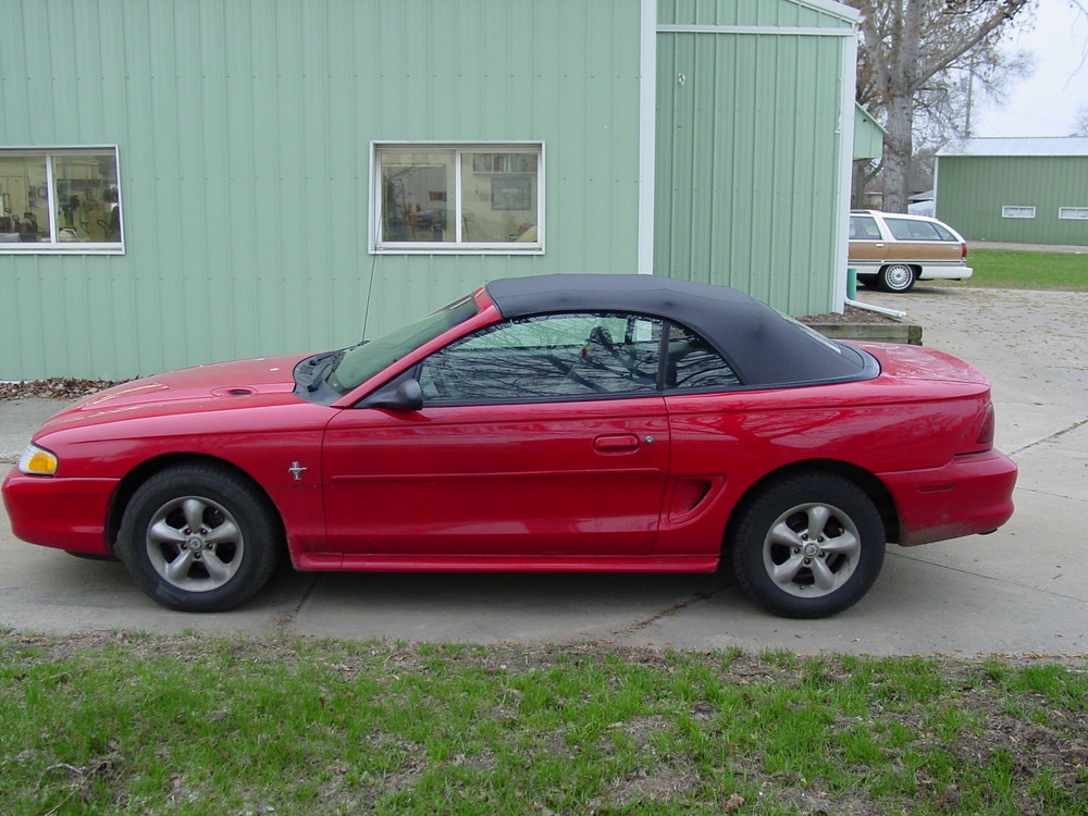1997 Ford mustang convertible top